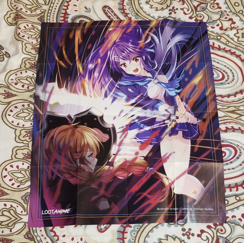 NEW LootAnime Yume Fighting Underdog Foldout Poster
